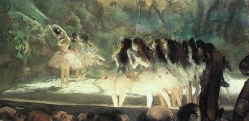 埃德加 德加 巴黎歌劇院芭蕾舞團